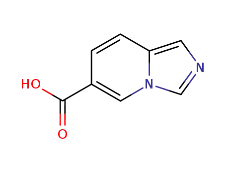 Molecular Structure of 256935-76-9 (Imidazo[1,5-a]pyridine-6-carboxylic acid (9CI))