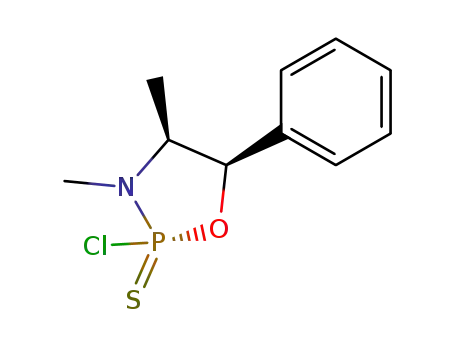Molecular Structure of 57573-32-7 ((2R,4S,5R)-2-chloro-3,4-dimethyl-5-phenyl-1,3,2-oxazaphospholidine 2-sulfide)