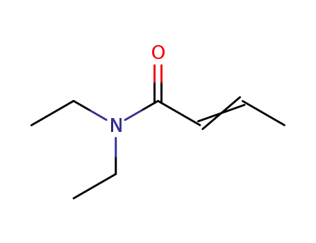 Molecular Structure of 35172-84-0 (2-Butenamide, N,N-diethyl-)