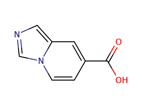 Molecular Structure of 588720-29-0 (Imidazo[1,5-a]pyridine-7-carboxylic acid (9CI))