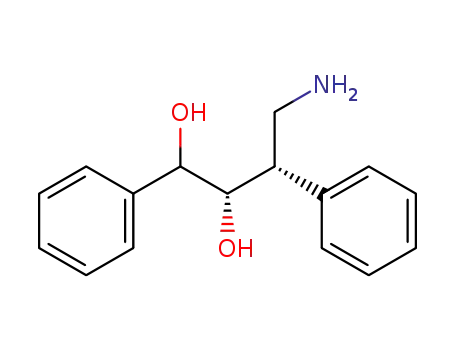 Molecular Structure of 924311-30-8 (1,2-Butanediol, 4-amino-1,3-diphenyl-, (2S,3S)-)