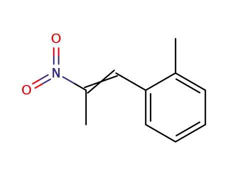 Molecular Structure of 103205-27-2 (1-(2-METHYLPHENYL)-2-NITROPROPENE)