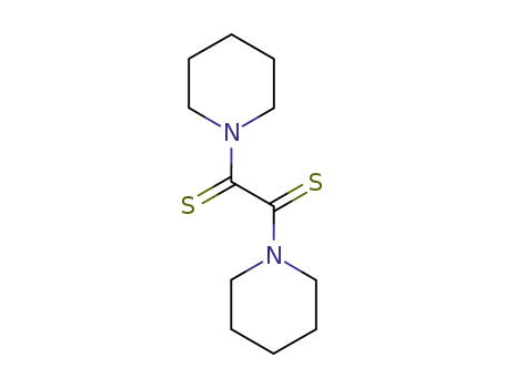 Molecular Structure of 24528-76-5 (Piperidine, 1,1'-(1,2-dithioxo-1,2-ethanediyl)bis-)