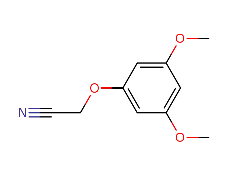 Molecular Structure of 61711-82-8 (Acetonitrile, (3,5-dimethoxyphenoxy)-)