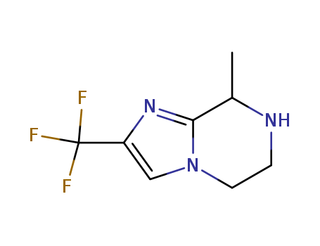 Imidazo[1,2-a]pyrazine,5,6,7,8-tetrahydro-8-methyl-2-(trifluoromethyl)-