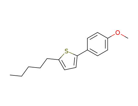 2-(4-methoxyphenyl)-5-pentylthiophene