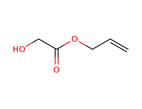 Molecular Structure of 4704-23-8 (Acetic acid, hydroxy-, 2-propenyl ester)