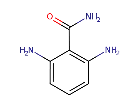 Molecular Structure of 69877-16-3 (2,6-diaminobenzamide)