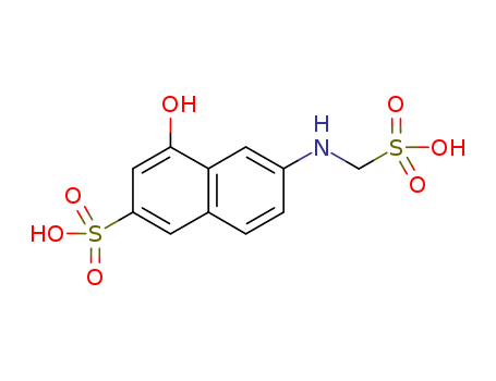4-HYDROXY-6-(SULFOMETHYLAMINO)NAPHTHALENE-2-SULFONIC ACIDCAS