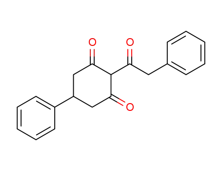 Molecular Structure of 77054-16-1 (5-phenyl-2-(phenylacetyl)cyclohexane-1,3-dione)