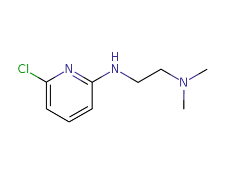 Molecular Structure of 3298-28-0 (1,2-Ethanediamine, N'-(6-chloro-2-pyridinyl)-N,N-dimethyl-)