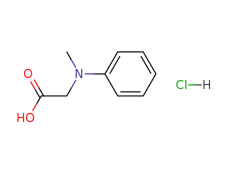 Glycine,N-methyl-N-phenyl-, hydrochloride (9CI)