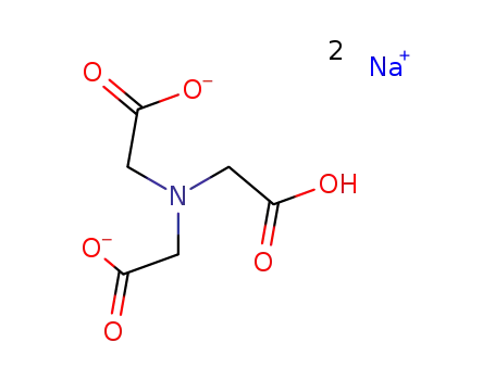 Molecular Structure of 15467-20-6 (NITRILOTRIACETIC ACID DISODIUM SALT)