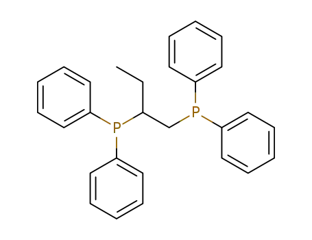 Molecular Structure of 78601-25-9 (Phosphine, (1-ethyl-1,2-ethanediyl)bis[diphenyl-)