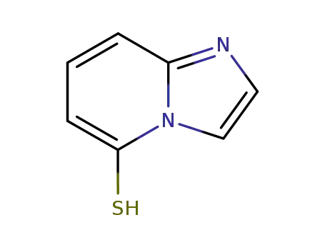 Molecular Structure of 112266-60-1 (Imidazo[1,2-a]pyridine-5-thiol)