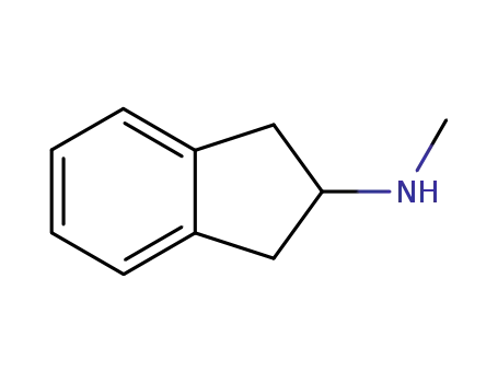 Molecular Structure of 24445-44-1 (2,3-dihydro-1H-inden-2-yl(methyl)amine(SALTDATA: HCl))