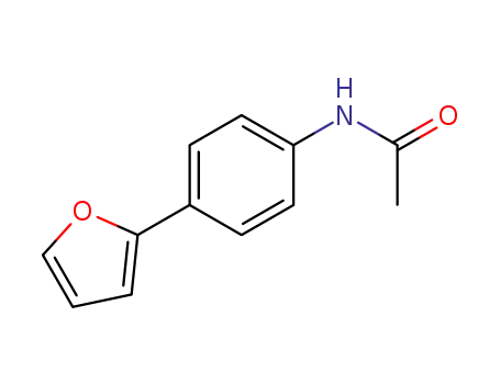 Molecular Structure of 69836-64-2 (N-(4-FURAN-2-YL-PHENYL)-ACETAMIDE)