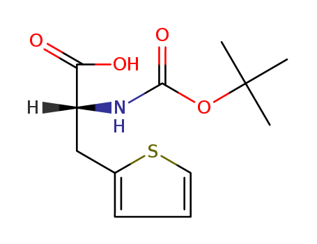 (R)-N-BOC-2-Thienylalanine, 98% ee, 95%
