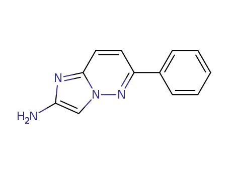 Molecular Structure of 1005785-78-3 (6-phenylimidazo[1,2-b]pyridazin-2-amine)