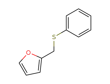 Molecular Structure of 3260-09-1 (Furan, 2-[(phenylthio)methyl]-)