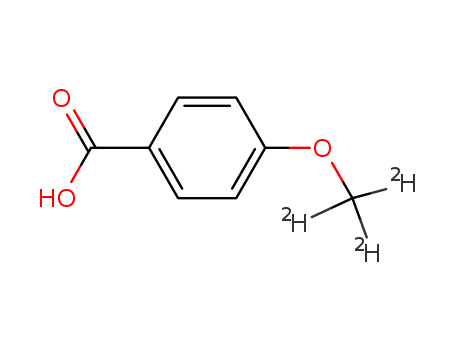 Benzoic acid,4-(methoxy-d3)- (9CI)