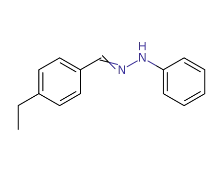 Molecular Structure of 324067-43-8 (1-(4-ethylbenzylidene)-2-phenylhydrazine)