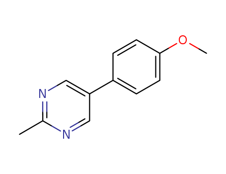 2-Methyl-5-(p-methoxyphenyl)pyrimidine