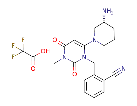 Alogliptin trifluoroacetate