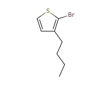Molecular Structure of 145543-82-4 (2-Bromo-3-butyl thiophene)