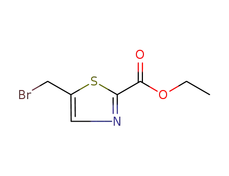 Molecular Structure of 960235-24-9 (ethyl 5-(bromomethyl)thiazole-2-carboxylate)