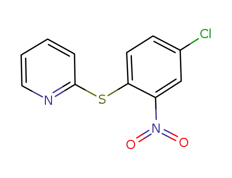 Molecular Structure of 126395-05-9 (2-[(4-chloro-2-nitrophenyl)thio]pyridine)