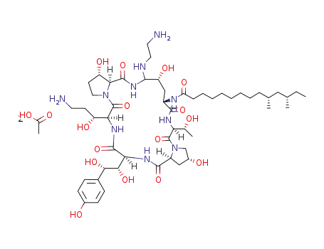 Molecular Structure of 179463-17-3 (Cancidas)