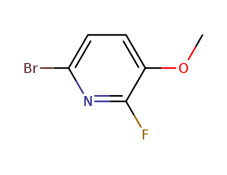 6-Bromo-2-fluoro-3-methoxy-pyridine cas no. 850142-73-3 98%