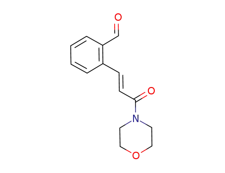 (E)-2-(3-morpholino-3-oxoprop-1-en-1-yl)benzaldehyde