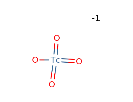 Molecular Structure of 23288-61-1 (technetium Tc 99m O(4))