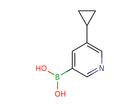 5-CYCLOPROPYLPYRIDIN-3-YLBORONIC ACID  CAS NO.1044210-58-3