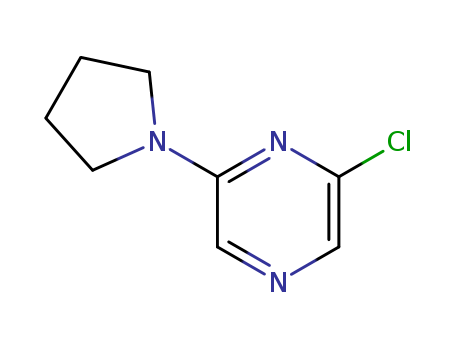 2-Chloro-6-(1-pyrrolidinyl)pyrazine