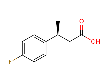 Benzenepropanoic acid,4-fluoro-b-methyl-, (bS)-