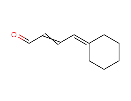 Molecular Structure of 7071-33-2 (2-Butenal, 4-cyclohexylidene-)