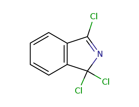 Molecular Structure of 21021-41-0 (1,1,3-TRICHLORO ISOINDOLE)