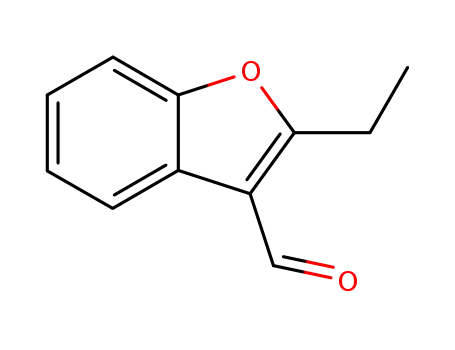 Molecular Structure of 10035-41-3 (2-Ethylbenzofuran-3-carbaldehyde)