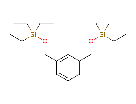 Molecular Structure of 1376253-63-2 (1,3-bis(((triethylsilyl)oxy)methyl)benzene)