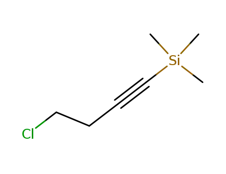 Molecular Structure of 58435-00-0 (1-chloro-5-trimethylsilyl-4-pentyne)