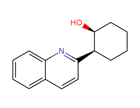 Molecular Structure of 3297-66-3 (Cyclohexanol, 2-(2-quinolinyl)-)