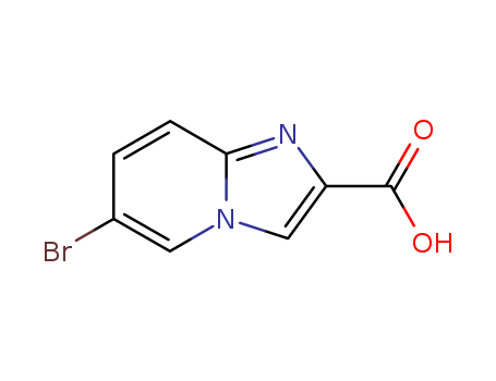 6-Bromoimidazo[1,2-a]-pyridine-2-carboxylic acid