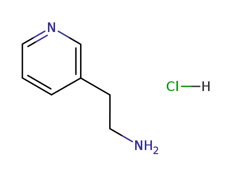 Molecular Structure of 84359-16-0 (3-AMINOETHYLPYRIDINE HCL)