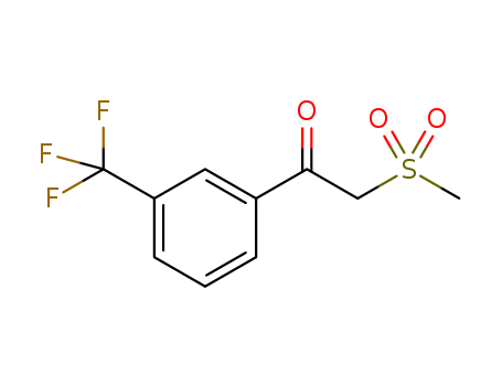 2-Methylsulfonyl-1-(3-trifluoromethylphenyl)-ethanone 128306-96-7