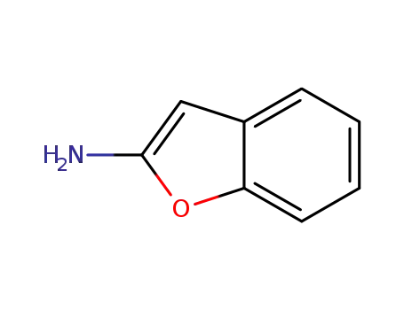 Molecular Structure of 139266-08-3 (Benzofuran-2-amine)