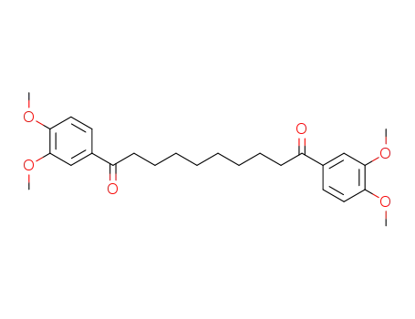 Molecular Structure of 859742-49-7 (1,10-bis(3,4-dimethoxyphenyl)-1,10-decanedione)