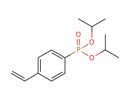 Molecular Structure of 1422620-77-6 (diisopropyl (4-vinylphenyl)phosphonate)